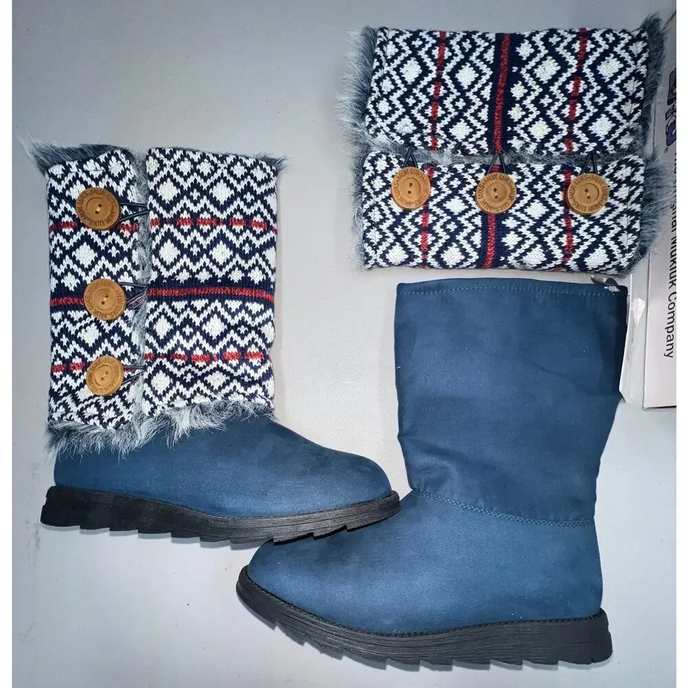 NIB Muk Luks Boots Womens 8